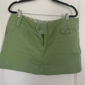 American eagle green mini skirt! Worn once!